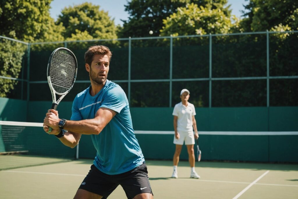 joueur de padel